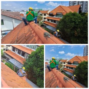 Roof-tiles-repairing-work-at-height